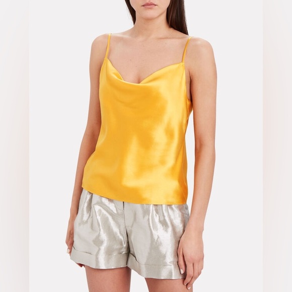 INTERMIX
Fayette Cowl Neck Silk Camisole - Picture 1 of 12